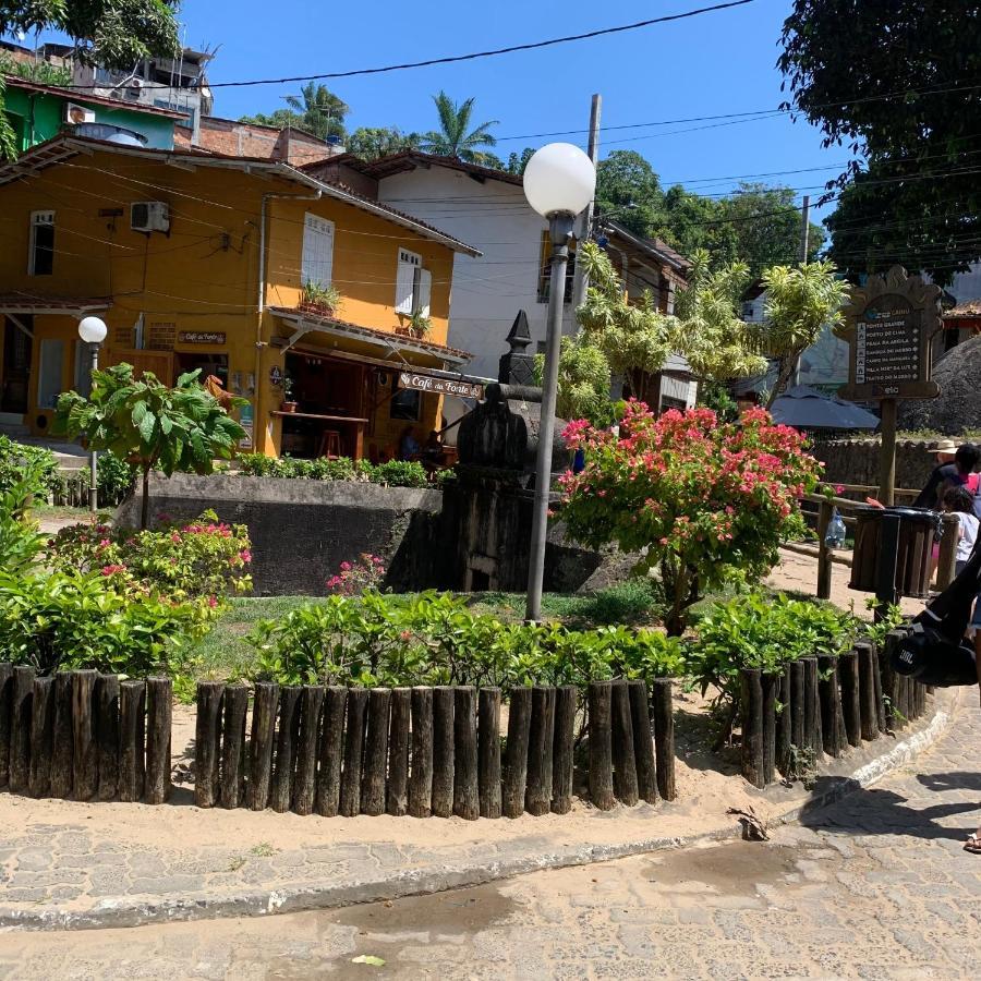 Villa Residencial Morro De Sao Paulo Casa Amarela Esterno foto