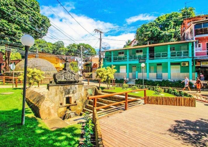 Villa Residencial Morro De Sao Paulo Casa Amarela Esterno foto
